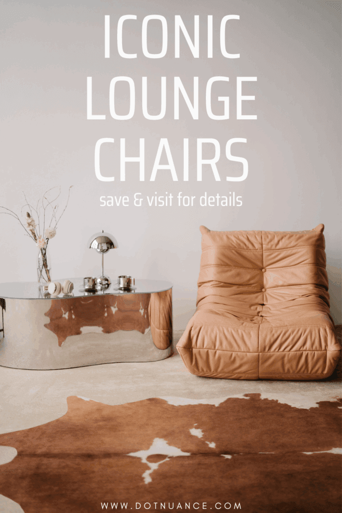 Contemporary lounge chair design - MCM home