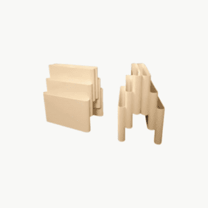 Italian White Magazine Rack by Kartell