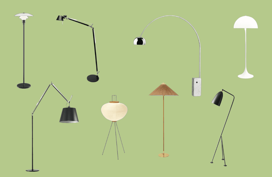 iconic modern floor lamps