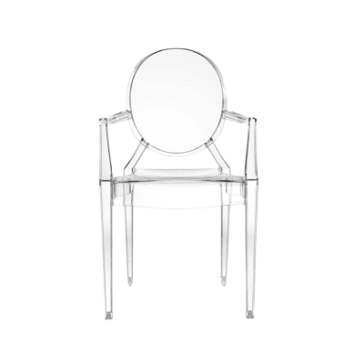 Ghost chair by Philippe Starck