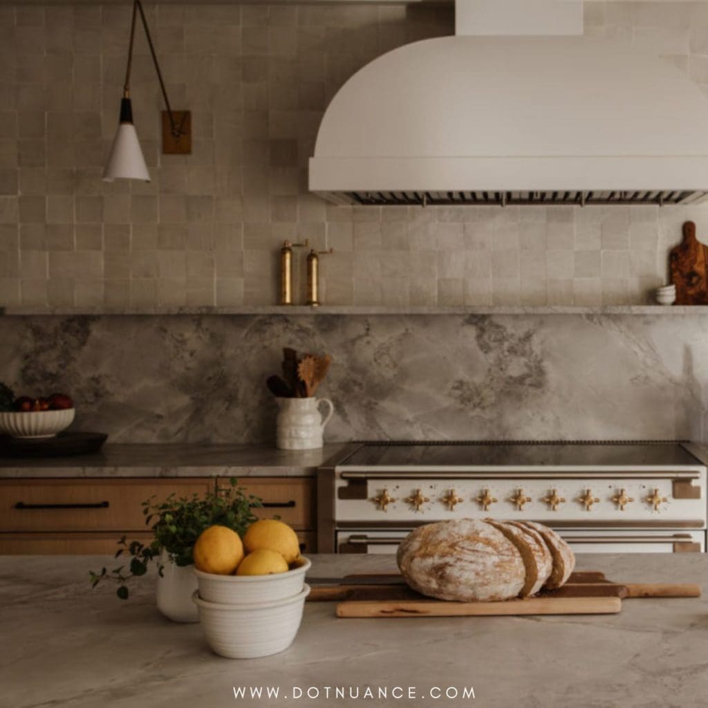 Flower decor ideas - kitchen countertop