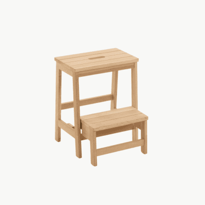 Nell stool with ladder