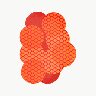 Citrus Orange in-outdoor Rugs Gan Rugs