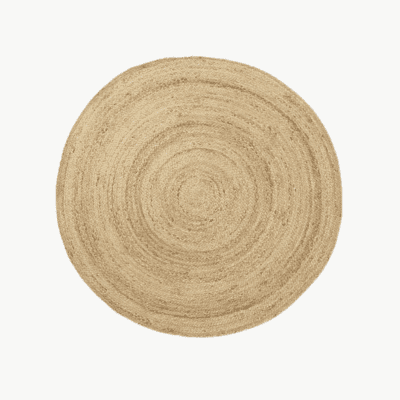 Eternal Round Jute Rug by ferm LIVING