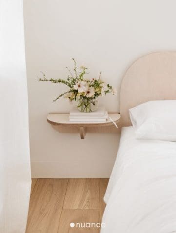 Floating bedside table ideas