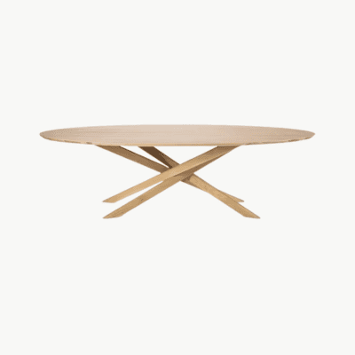 Oak Mikado Dining Table by Alain Van Havre for Ethnicraft