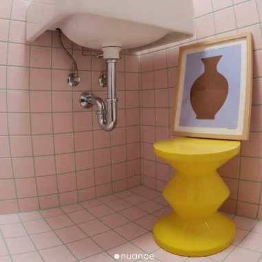 Unique stylish bedside tables